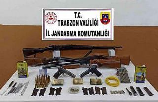 Jandarmadan kaçak silah operasyonu
