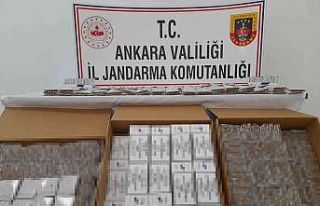 Jandarmadan sigara kaçakçılarına suçüstü
