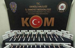 Kaçak ürünlerle birlikte yakayı ele verdi