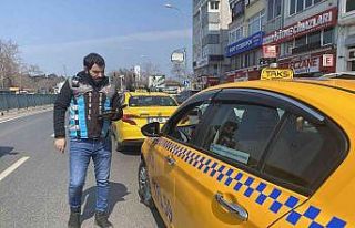 Kadıköy’de çalışma belgesi olmayan taksiciye...