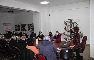 Kadın kursiyerlere 112 Acil Çağrı Merkezi tanıtıldı