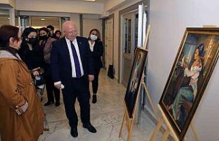 Kadınlar sergi ve sinema gösteriminde buluştu