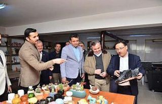 Kadınların ürettiği ürünler zincir markette...