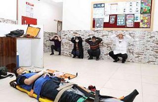 Kahramanmaraş’ta 6.4’lük deprem tatbikatı