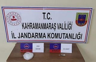 Kahramanmaraş’ta bir şahıs uyuşturucu ile yakalandı