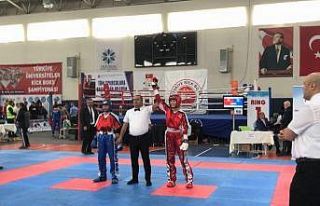 Kapadokya Üniversitesinden Kick Boks Şampiyonasında...