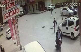 Kapkaç zanlılarını böyle kovaladı