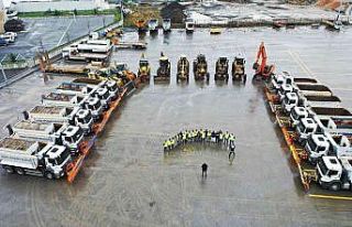 Kar kapıda, Sakarya Büyükşehir nöbete başladı