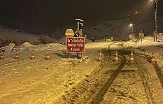 Kar, Siirt-Şırnak karayolunu araç geçişine kapattı