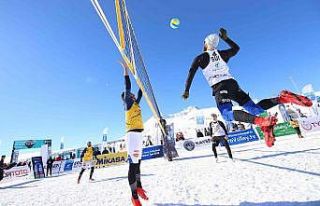 Kar Voleybolu Avrupa Kupası yine Erciyes’te