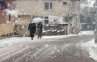 Kar Zonguldak’ta yeniden etkili oldu