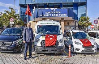 Karacabey Belediyesi’nin araç filosu güçleniyor