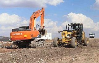 Karaköprü’de yeni yol çalışması