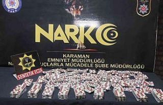 Karaman’da 2 kişi uyuşturucudan tutuklandı