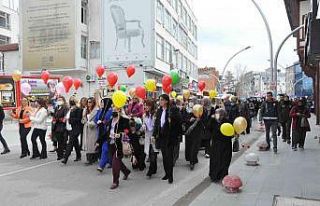 Karaman’da 8 Mart Dünya Kadınlar Günü düzenlenen...