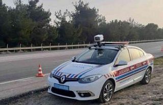 Kargı Jandarmasına hız radar aracı verildi