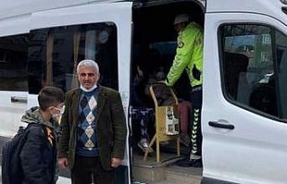 Kargı’da İşçi ve okul servisleri denetlendi