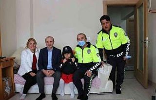 Kars Emniyet Müdürü Sağdıç’tan Aysima’ya...