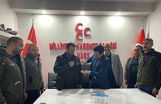 Kars’ta İYİ Parti’den istifa edenler MHP’ye...