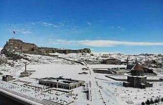 Kars’ta kış hüküm sürüyor