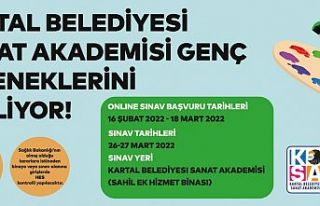 Kartal Belediyesi Sanat Akademisi genç yetenekleri...