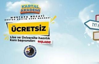 Kartal Belediyesi’nden lise ve üniversiteye hazırlanan...