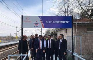 Kartepe Derbent Tren İstasyonu hizmete açılıyor