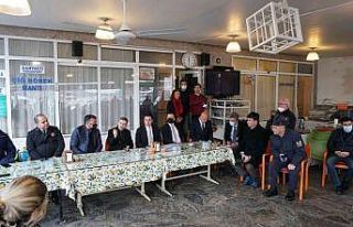 Kaymakam Bayar vatandaşların şikayetlerini dinledi