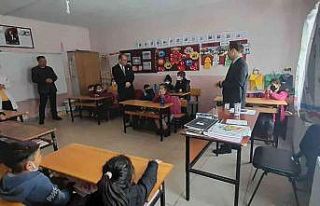 Kaymakam Demirer’den öğrencilere moral ziyareti