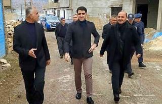 Kaymakam Sevgili ile Başkan Doğru mahalle ziyaretlerini...