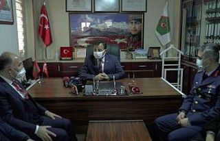 Kayseri protokolünden Sehit ve Gazi Derneği’ne...