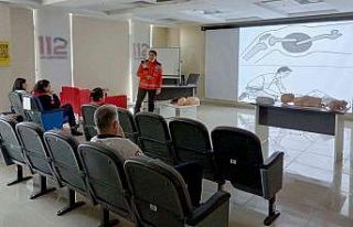 Kayseri’de Acil Çağrı Merkezi çalışanlarına...