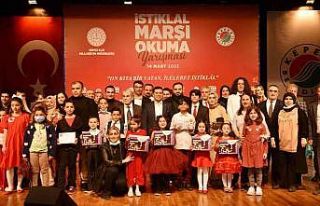 Kepez’de İstiklal Marşı Okuma Yarışması