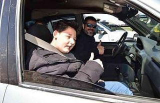 Kepez’de özel çocuklara Off-Road turu