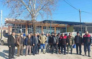 Kepsut’ta ilk aşı uygulaması yapıldı