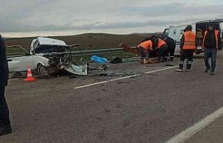 Keşan-Enez karayolunda kaza: 1 ölü 2 yaralı