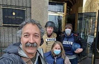 Kiev’de Fox News kameramanı ve Ukraynalı gazeteci...