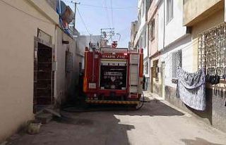 Kilis’te ev yangını