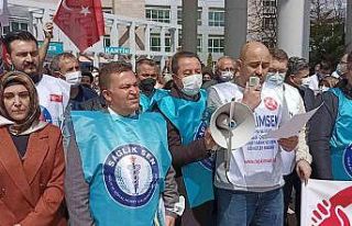 Kırşehir’de hasta yakınlarının darp ettiği...