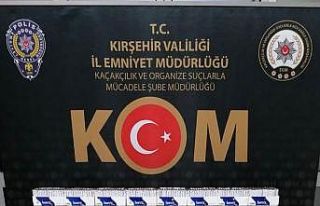 Kırşehir’de kaçak tütün operasyonu
