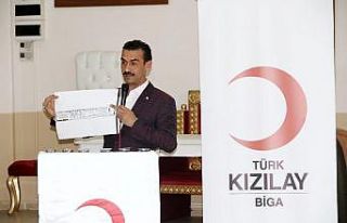 Kızılay Biga Şube Başkanı Başer güven tazeledi