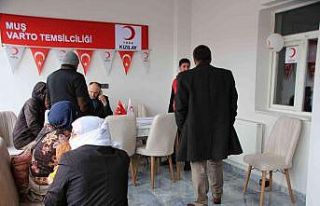 Kızılay’dan giyim yardımı