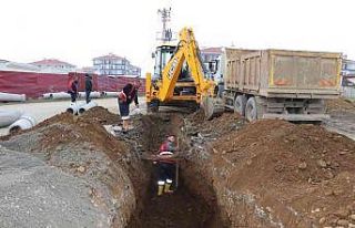 Konutların altyapısı için belediye harekete geçti