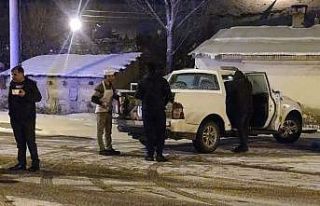 Kop Dağında çığ, Tepebaşında tipi