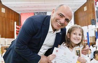 Körfez’de 105 sporcuya yeni kuşak