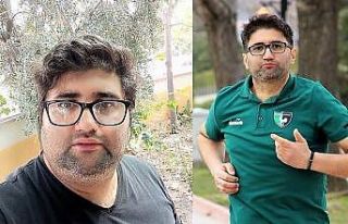 Kurduğu takımında forma giyemeyince 6 ayda 61 kilo...