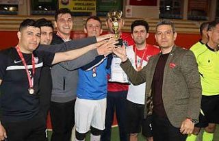 Kurumlararası Futsal turnuvası sona erdi