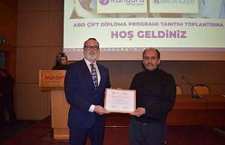 Malatya’da çift diploma heyecanı