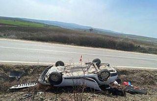 Malkara-Şarköy yolunda kaza: 1 yaralı