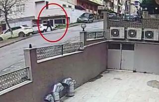 Maltepe’de kamera kayıt cihazı çalan şahıs...